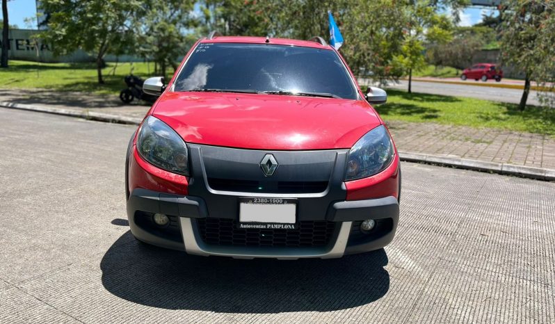 RENAULT SANDERO STEPWAY MT 2015 DE AGENCIA lleno