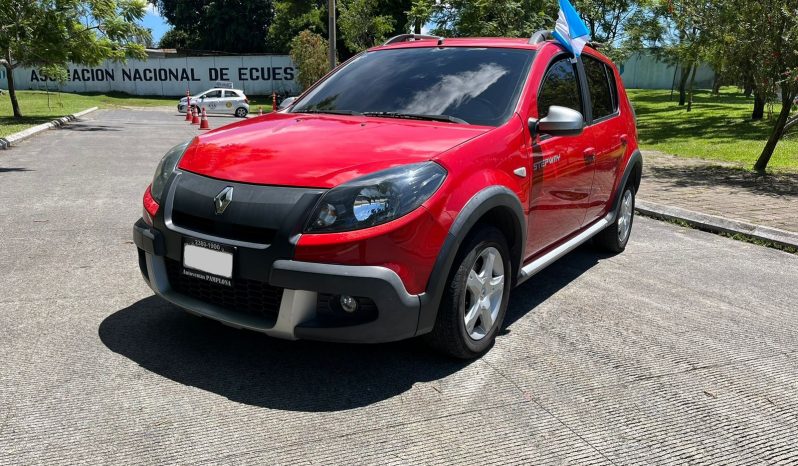 RENAULT SANDERO STEPWAY MT 2015 DE AGENCIA lleno