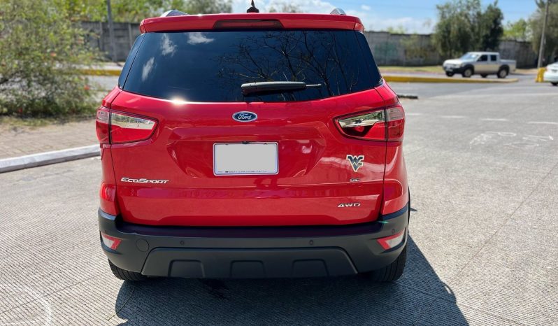 FORD ECOSPORT SE 4WD 2020 lleno